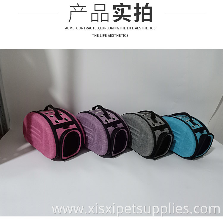 Eco-friendly Oxford Fabric Portable Foldable Pet Carrier Cat Tote Bag Dog Travel Bag